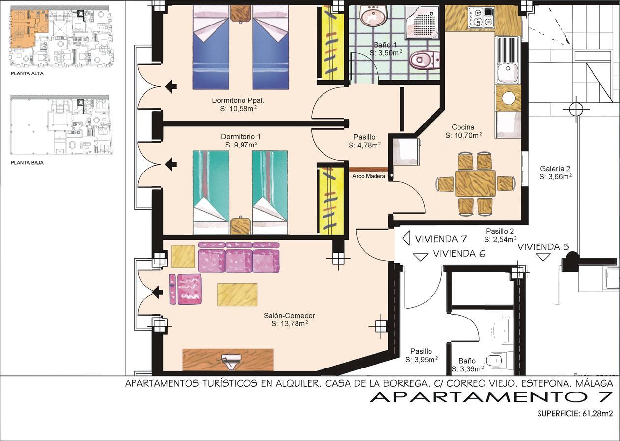 Apartamentos Turisticos Casa De La Borrega Estepona Kültér fotó