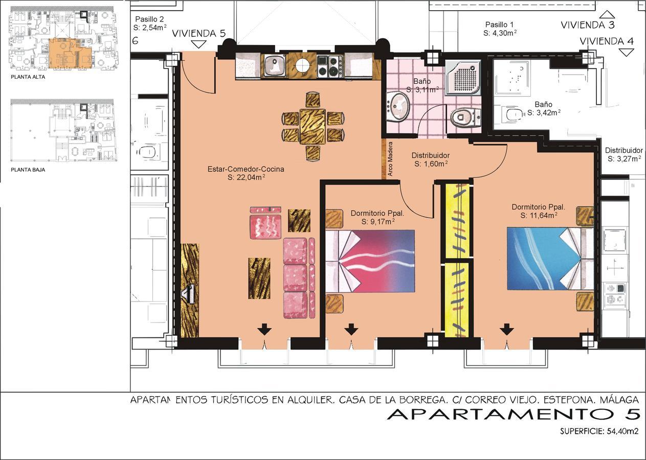 Apartamentos Turisticos Casa De La Borrega Estepona Kültér fotó